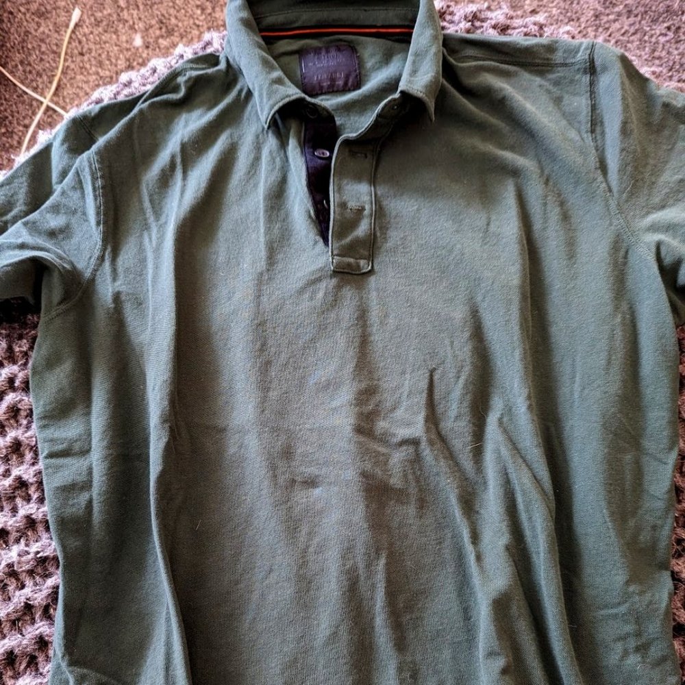 Abercrombie & Fitch polo - Dark green - Mens XXL